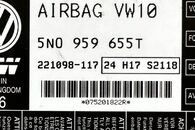 VW Passat B7 sedan r.v. 2013 řídící jednotka airbagu 5N0959655T