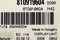 Audi A4 8K facelift avant r.v. 2013 displej MMI 8T0919604