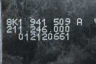 Audi A4 B8 facelift allroad r.v. 2013 tlačítko varovných světel 8K1941509A