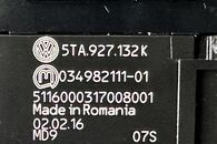 VW Touran 5T r.v. 2016 tlačítka 5TA927132K