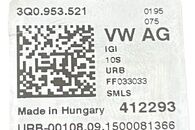 VW Passat B8 sedan r.v. 2016 páčky volantu 3Q0953521 5Q0953502