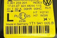 VW Touran 1T2 facelift r.v. 2007 levé přední světlo halogen 1T1941005B