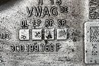 VW Passat B6 kombi r.v. 2006 přední náprava 3C0199369F
