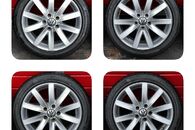 VW kola 225/45 R17 letní pneu 7,22mm DOT0124 7,0Jx17H2 ET54 5K0601025F