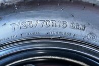 Dojezdové kolo T125/70 R16 3,56mm DOT2617 31/2Jx16H2 ET25,5 5Q0601027AR