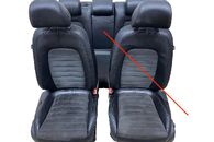 VW Passat B6 kombi R-Line r.v. 2010 sedačky kůže alcantara