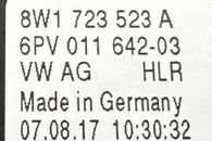 Audi Q7 4M r.v. 2018 druhá generace plynový pedál 8W1723523A