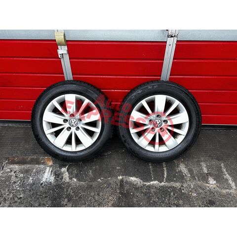 VW kola 205/60 R16 zimní pneu 5,38mm DOT1816 6,31mm DOT1716 6,5Jx16H2 ET33 7N0601025A