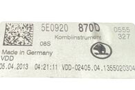 Škoda Octavia 3 sedan r.v. 2013 budíky naftové 5E0920870D