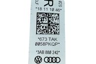 VW Passat B7 kombi r.v. 2011 pravý přední airbag sedačky 3AB880242