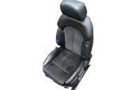 Audi a6 4G C7 avant sedačky černá kůže v kombinaci s alcantarou