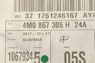 Audi SQ7 4M r.v. 2018 levý zadní tapec 4M0867305H 4M0863981A