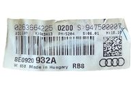 Audi A4 B7 8E S-Line avant r.v. 2008 budíky 8E0920932A benzínové