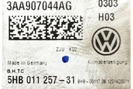 VW Passat B7 kombi r.v. 2013 klimatronik 3AA907044AG