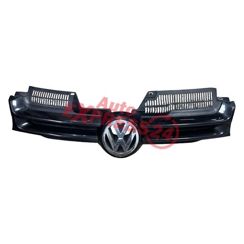 VW Golf 5 hatchback r.v. 2007 černá metalíza kód barvy LC9Z maska předního nárazníku