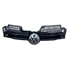 VW Golf 5 hatchback r.v. 2007 černá metalíza kód barvy LC9Z maska předního nárazníku