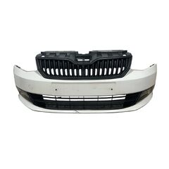 Škoda Fabia 3 hatchback r.v. 2018 bílá barva kód barvy LF9E 1026 9P9P přední nárazník