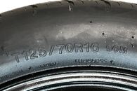 Audi A3 8P Sportback r.v. 2007 dojezdové kolo rezerva 125/70 R16 31/2Jx16 H2 ET25.5 1K0601027F