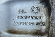 Škoda kola 205/55/R16 6,5Jx16H2 ET46 2ks letní 5,63 mm 2ks letní 4,81 mm 5E0601025H