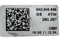 Škoda Octavia 2 kombi facelift r.v. 2012 spínací skříňka 1K0905851B 5K0905866