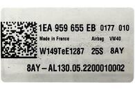 VW Caddy 5K skříňový vůz r.v. 2023 řídící jednotka airbagu 1EA959655EB