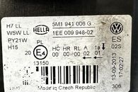 VW Golf 6 Plus r.v. 2014 pravé přední světlo halogen 5M1941006G
