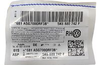 VW Golf 6 hatchback r.v. 2011 pravý stropní airbag 5K6880742F