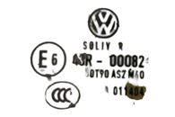 VW Passat B7 sedan r.v. 2012 pravé zadní sklo
