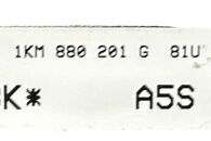 VW Golf 6 kombi r.v. 2013 airbag řidiče 1KM880201G