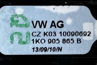 VW Golf 6 Plus r.v. 2014 spínací skříňka 1K0905851 1K0905865B