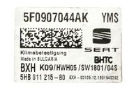 Seat Leon 5F kombi r.v. 2017 klimatronik 5F0907044AK