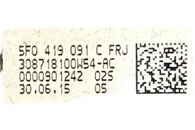 Seat Leon Cupra 5F r.v. 2016 multifunkční volant 5F0419091C