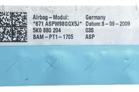 VW Tiguan 5N r.v. 2010 černá palubní deska