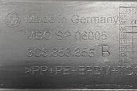 VW Passat CC 3C r.v. 2009 černá metalíza kód barvy LC9X levý práh 3C8853855B