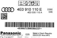 Audi A6 4F avant r.v. 2008 cd changer 4E0910110E