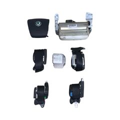 Škoda Superb 1 airbagová sada 3U0880201AK 3B0880204H 1C090960 3B1857705H 3B1857706H 3U5857447HCP 3U5857448HCP