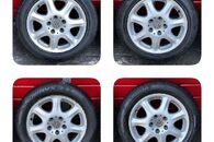 VW kola 215/55 R16 zimní pneu 5,22mm DOT2995 2,84mm DOT2415 7 1/5Jx16H2 ET45 A220401
