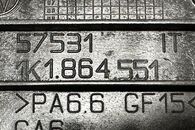 VW Golf 5 GTI r.v. 2006 pedály 1K1864551 1K0723131