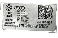 Audi A6 4G S-Line avant r.v. 2013 pravé přední světlo xenon 4G0941034C jednotky 4G0907697F 4H0907472B