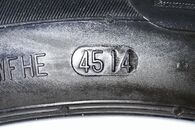 VW Golf 5 kola 195/65 R15 letní pneu 3,85mm DOT4514 6,5Jx15H2 ET50 1K0601025CA