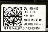 Audi A4 B9 8W S-Line avant r.v. 2017 tlačítko spínač pro MII 8W1919616