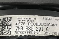 VW Sharan 7N r.v. 2011 černá palubní deska 7N1857001AB