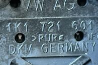 VW Golf 6 kombi r.v. 2012 kryty pedálů 1K1864551 1K1721601 1K0721131