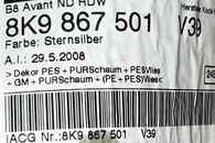 Audi A4 B8 8K avant r.v. 2009 stříbrná stropnice V39 8K9867501