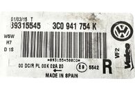 VW Passat B6 kombi r.v. 2009 pravé přední světlo xenon 3C0941754K 4L0907391