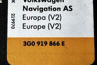 VW Passat B8 R-Line kombi r.v. 2016 navigační karta 3G0919866E