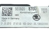 Škoda Octavia 3 sedan r.v. 2013 naftové budíky 5E0920870D