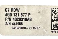 Audi A6 4G facelift S-Line avant r.v. 2018 nádrž AdBlue 4G0907355G 4G0131969H 4G0131877P 4G0131877