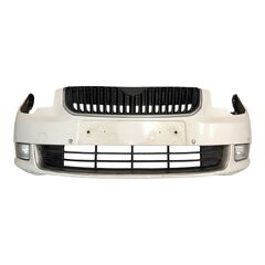 Škoda Superb 2 kombi r.v. 2013 bíla metalíza kód barvy LF9E 1026 9P9P přední nárazník