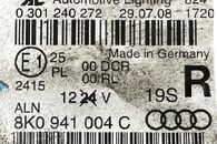Audi A4 B8 8K avant r.v. 2009 pravé přední světlo xenon 8K0941004C jednotky 8K0941597 1307329218